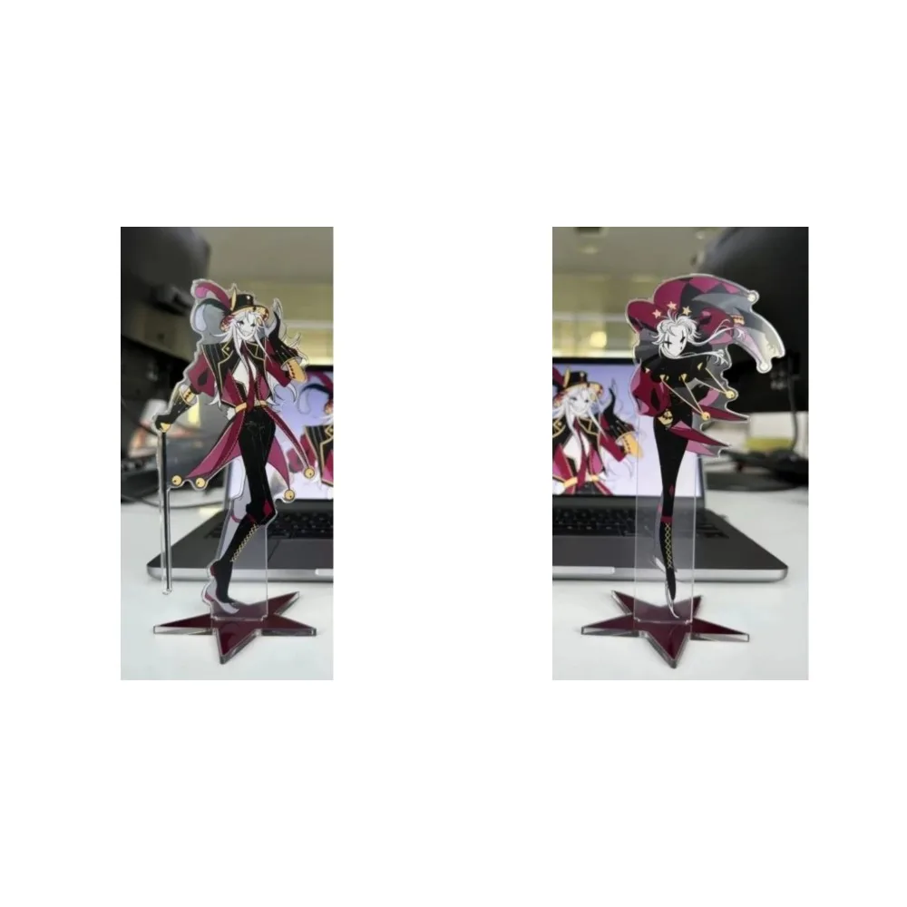 Exquisite Game Circus Stand Character Pierrot with High Appearance Model Signboard for Friends Standing Ornament Decoration Gift