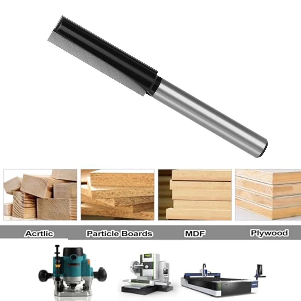 

Straight Cut Routing Tool featuring an Extended Length of 12 Inches Perfectly Suited for Complex Carpentry Needs