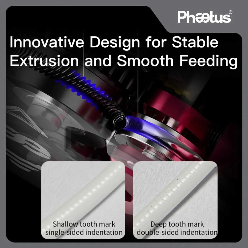 CREALITY K1 K1C K1 Max 3D 프린터 부품 업그레이드 액세서리 용 모터 압출 메커니즘 키트가없는 Phaetus DXC 압출기