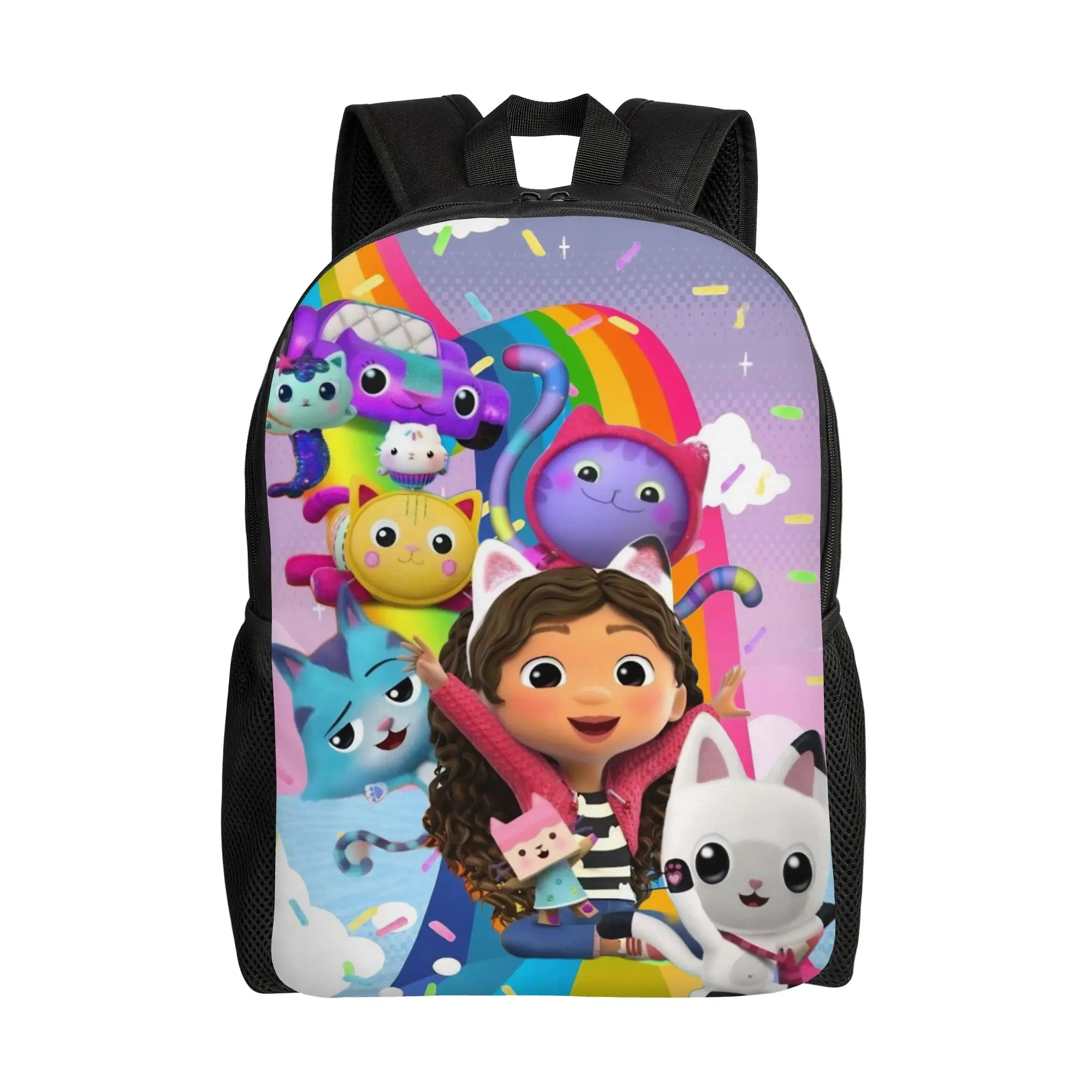 

Gabbys Dollhouses Fashion Backpack Sports Student Work Daypack for Men Women Laptop Shoulder Bag