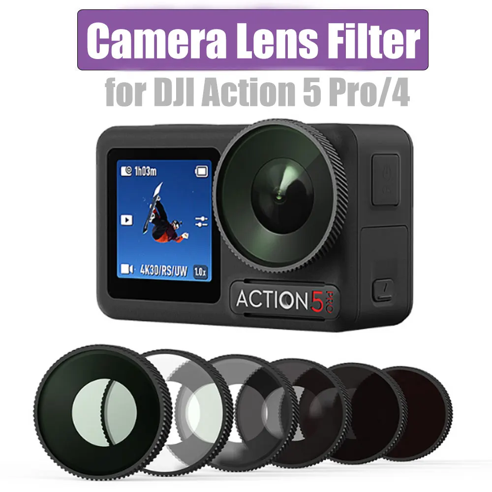 4 ND 필터로 DJI Action 5 Pro 촬영 품질을 한 단계 끌어올리는 방법