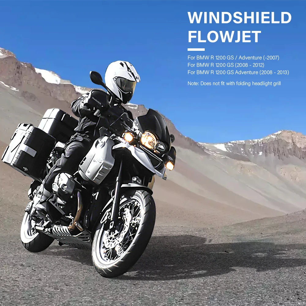 

Screen Windscreen Protective For BMW R 1200 GS Adventure -2013 GS1200 ADV Motorcycle Front Windshield Deflector Fairing