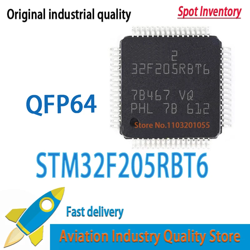 

STM32F205RBT6 32F205RBT6 LQFP64