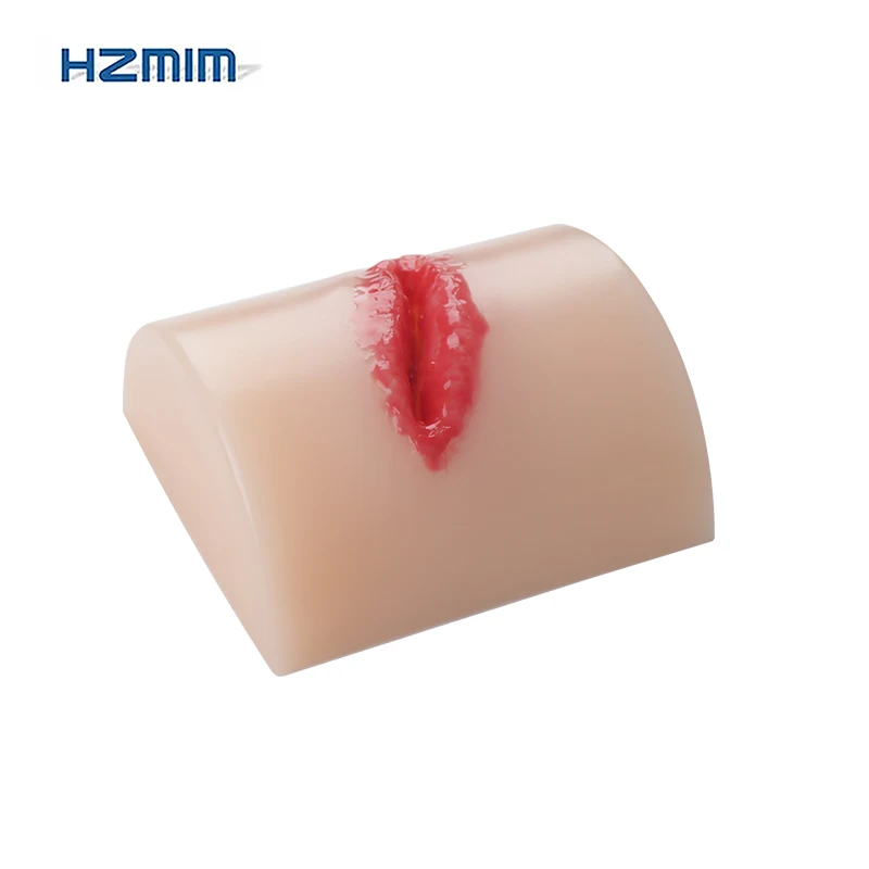 Simple Silicone Material Laceration Open Wound Packing Trainer Kit Repetitive Wound Bleeding Control Manikin Simulator - view 6