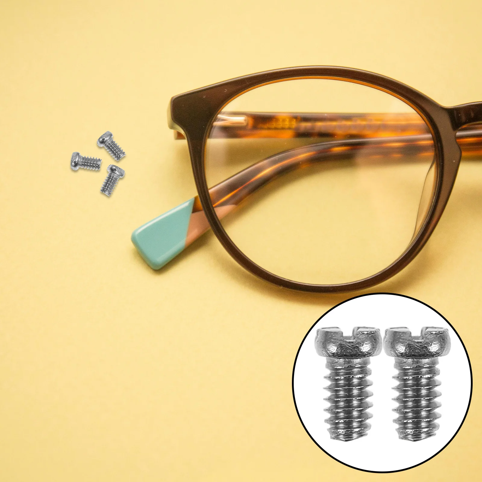 

10000Pcs Eyeglass Repair Screws Stainless Steel Replacement Kit for Glasses Sunglasses Eyewear Repair Tools Stainless Screws