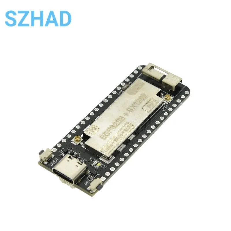 ESP32 SX1262 LoRa WIFI BLE Module Development Board LoRAWAN 433-470MHz 868-915MHz Wireless Stick Lite with Antenna For Arduino