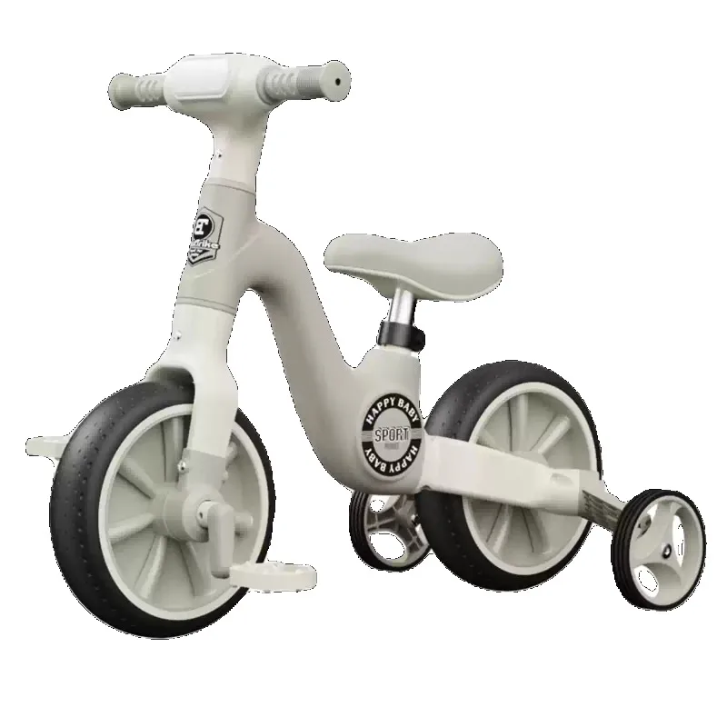 Everbright Store 2-6 Year Old Baby Balance Car with Pedal Tricycle Balance Car Music Lighting Multi-function 2-in-1