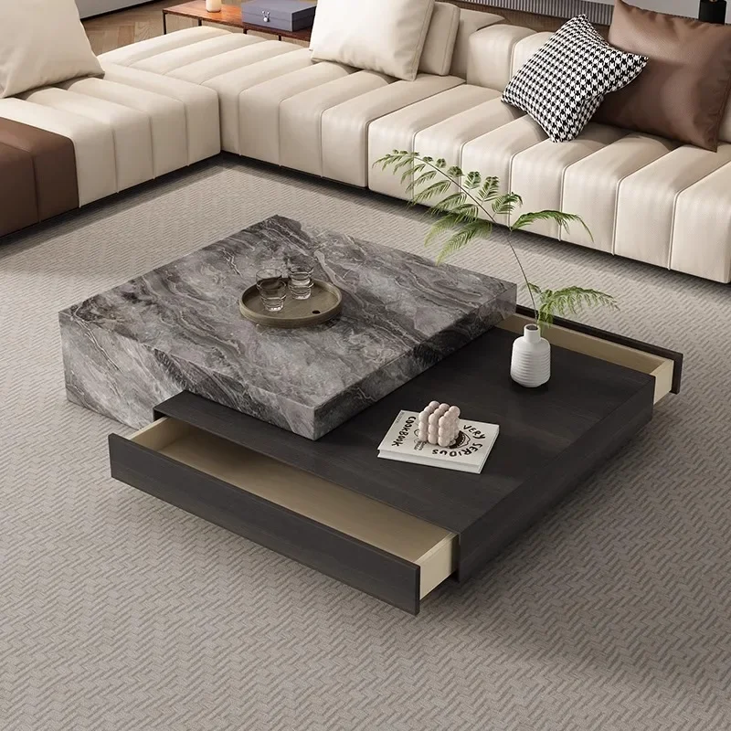 Delicacy Quality Mesa De Centro Sala Home Furniture Nordic Luxury Coffee T Able Modern Simple Exquisite Glamour Coffee Tables
