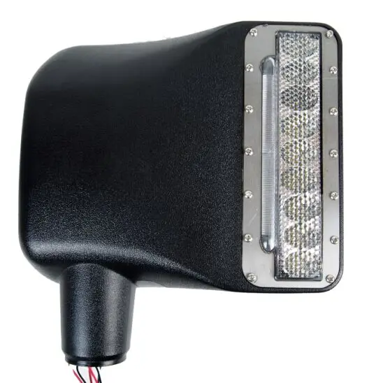 

JK Side Door Mirror Cover with Turn Signal Light ABS for jeep JK Wrangler 2007-2017