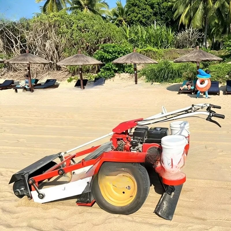 High Quality 5.5kph Handheld Beach Cleaning Machine Sand Cleaner Beach Garbage Debris Removal for Clean Beach Litter Rocks