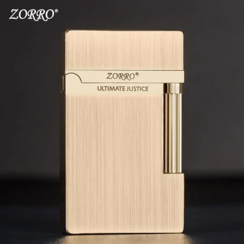 ZORRO Zorro 612 Loud Side-slip Metal  Lighter Windproof Creative Piano Sound Vintage Retro Men Lighters