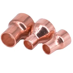 15 16 19 22 28 32 38mm To 6.35 8 10 12.7 15 16 19 22mm ID Copper End Feed Solder Reducer Reducing Plumbing Fitting Coupler