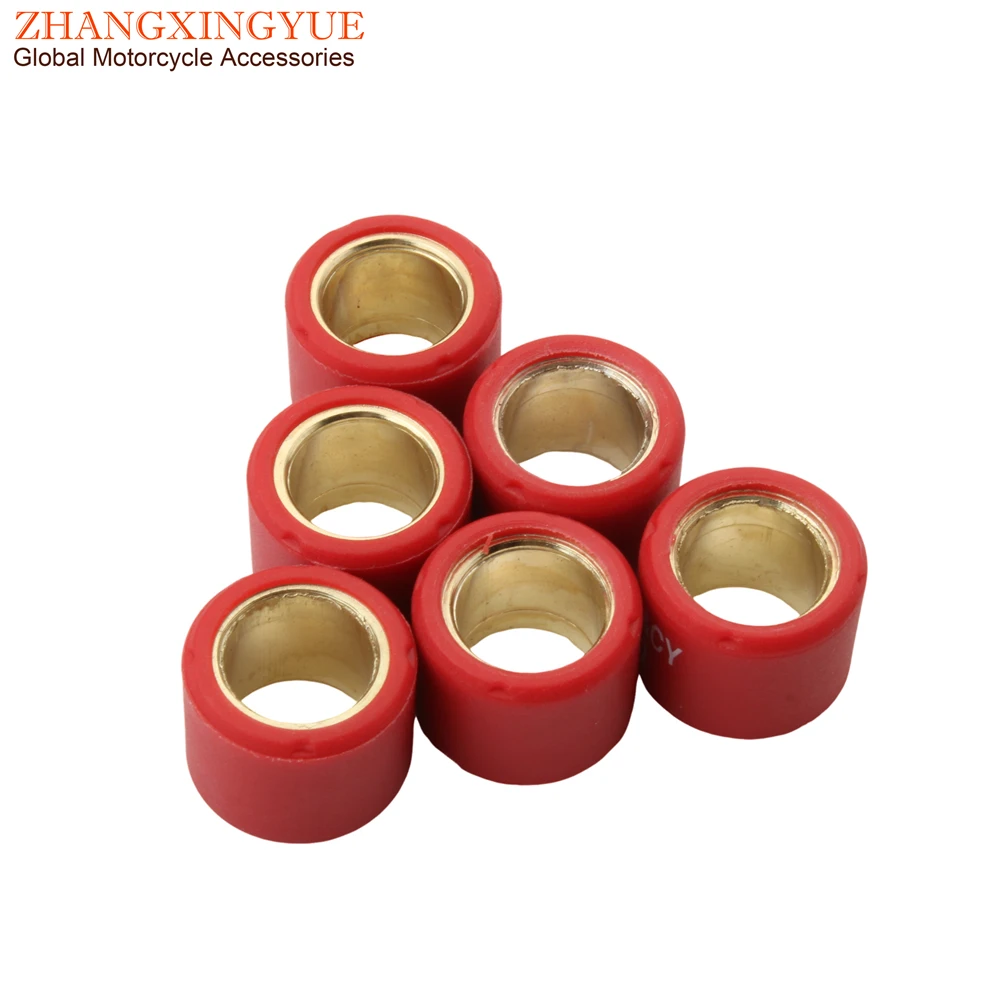 GY6 139QMB Variator Rollers Roller Weights 4g-7g 16x13mm For Kymco People S Super 9 Top Boy 50 Vitality Yup 50cc 4T