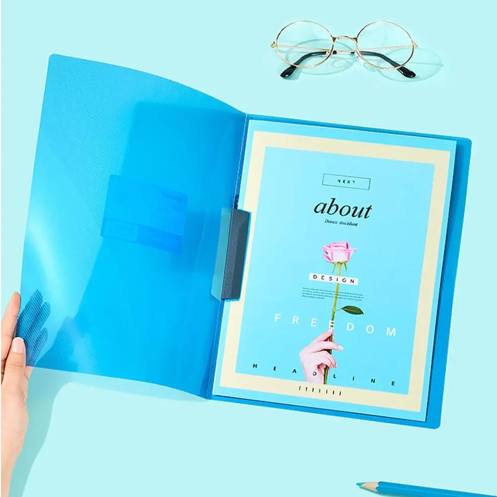 

Прочная папка для файлов формата А4 ярких цветов, пластиковая вращающаяся папка из полипропилена с вкладышами, креативная прозрачная сумка для документов