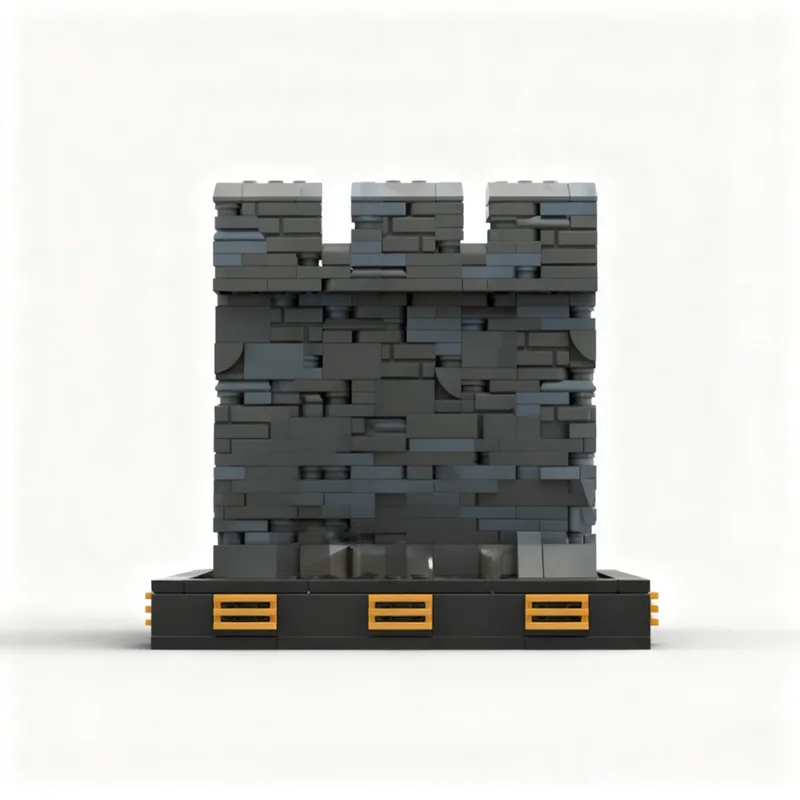 447 pièces MOC Hobbit Seigneur des Anneaux Le Chevalier Aragorn S Stand Helm Deep LOTR 2 3 Jouet Modèle Blocs de Construction Cadeaux de Noël Briques