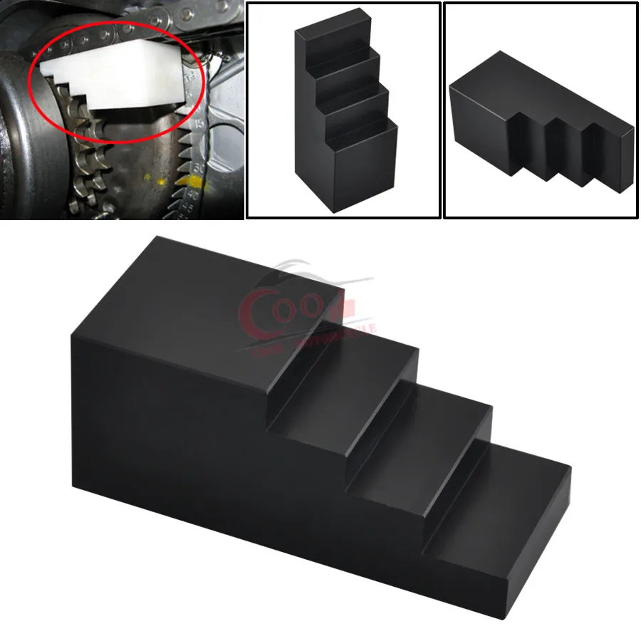 

Универсальный черный инструмент для блокировки первичного привода, гайка ступицы, двойная кулачковая лопата для мотоциклов Harley, прочный материал POM