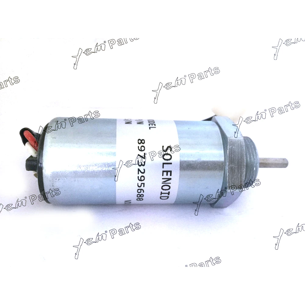 

For Isuzu 3LA1 3LB1 3LD1 3LD2 4LB1 4LC1 4LE1 4LE2 Fuel Shut Off Solenoid Valve 12V