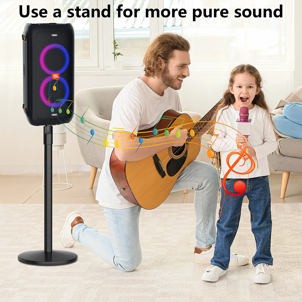 Speaker Stand,Height Adjustable Extend 22.63\
