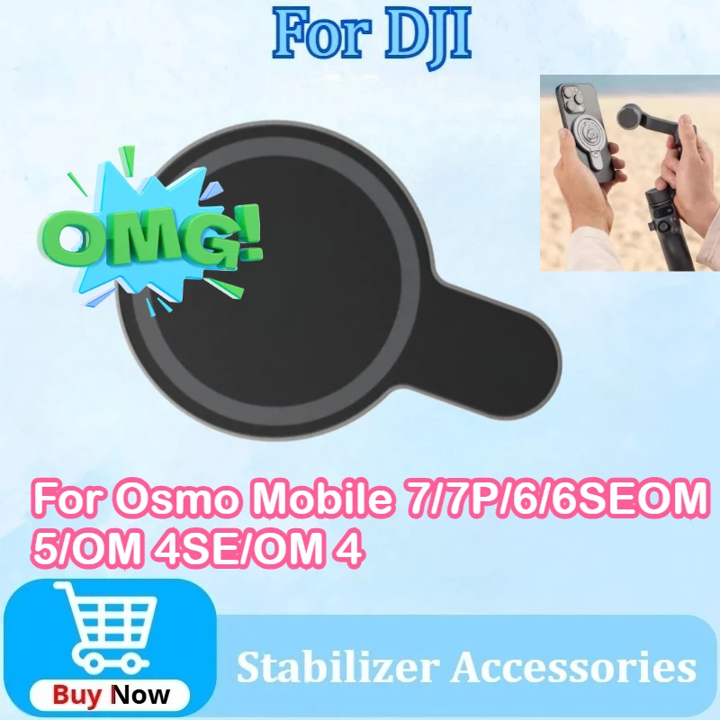 

For DJI OM Magnetic Quick-Release Mount Designed for IPhone Users for DJI Osmo Mobile 7P/OM 7/Os Mo Mo Bile 6 Accessories