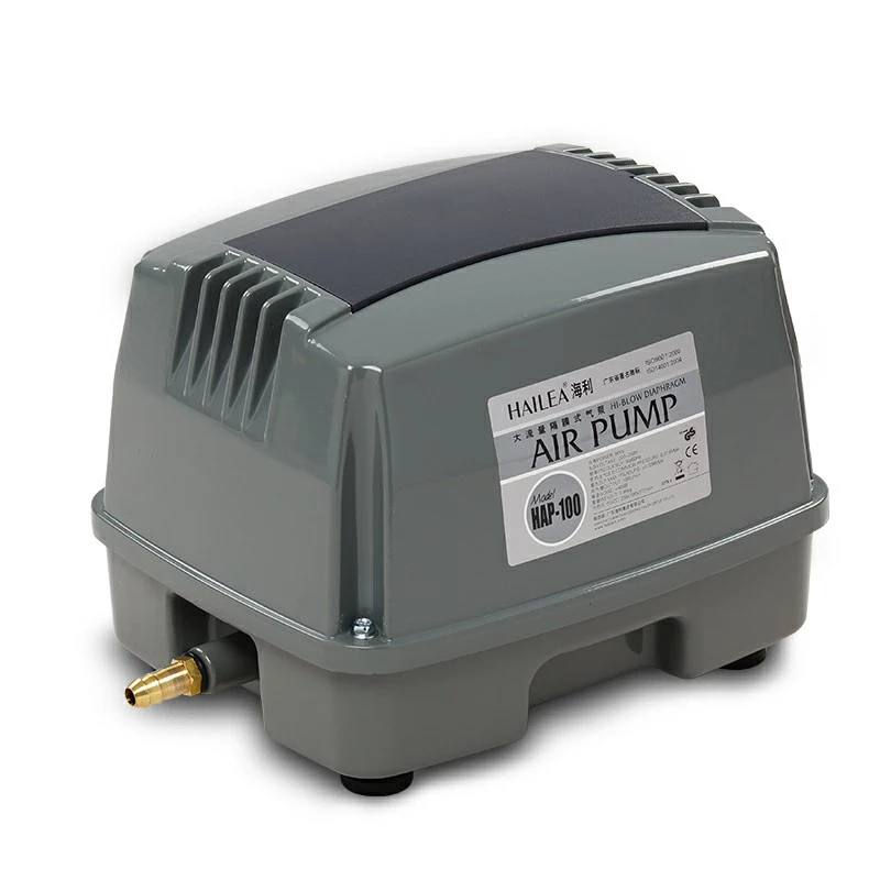 Hailea High Power Aquarium Air Pump HAP60/80/100/120/150/200 Fish Tank Oxygen Pump Large Flow Silent Aerator Air Compressors
