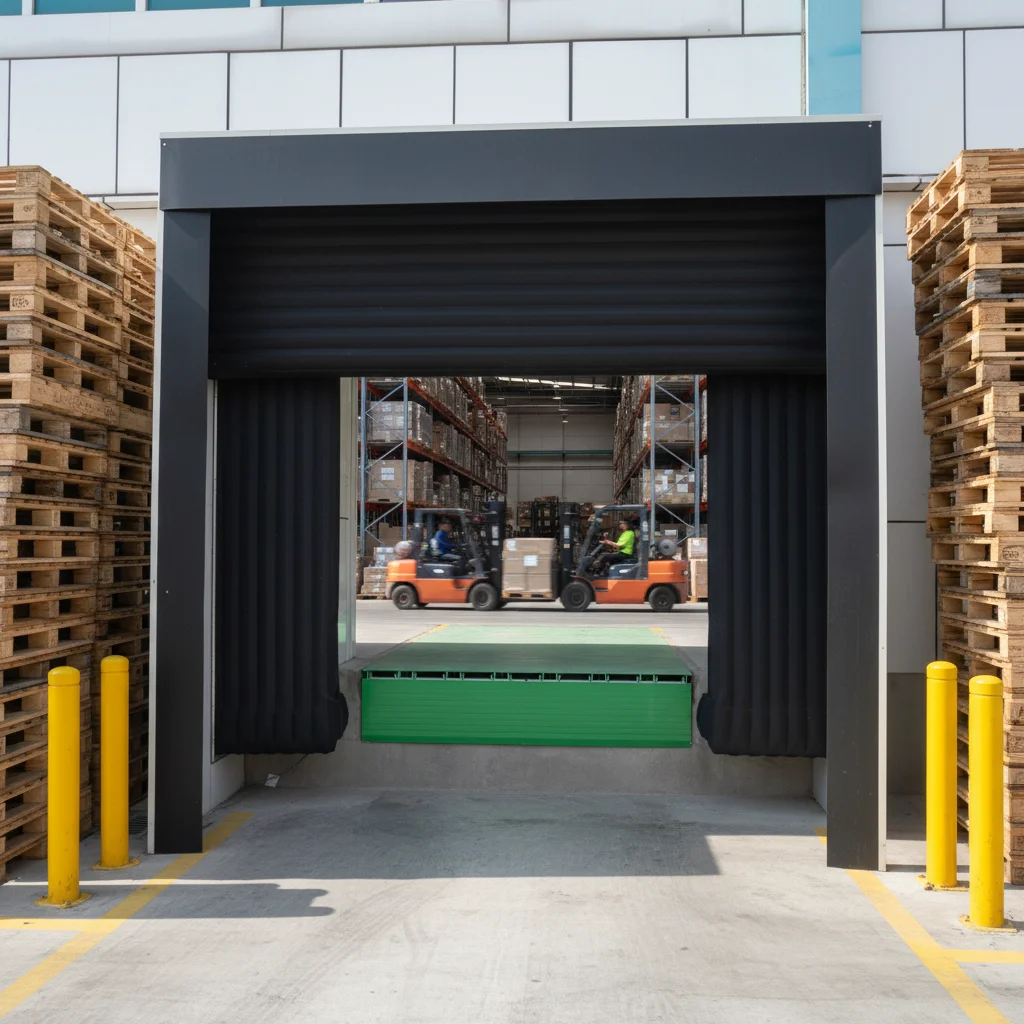 Electric Sliding Door, Industrial Lift Doors, Cold Storage, Automatic Vertical Warehouse, Flip Design, Heavy Duty, Fast Opening