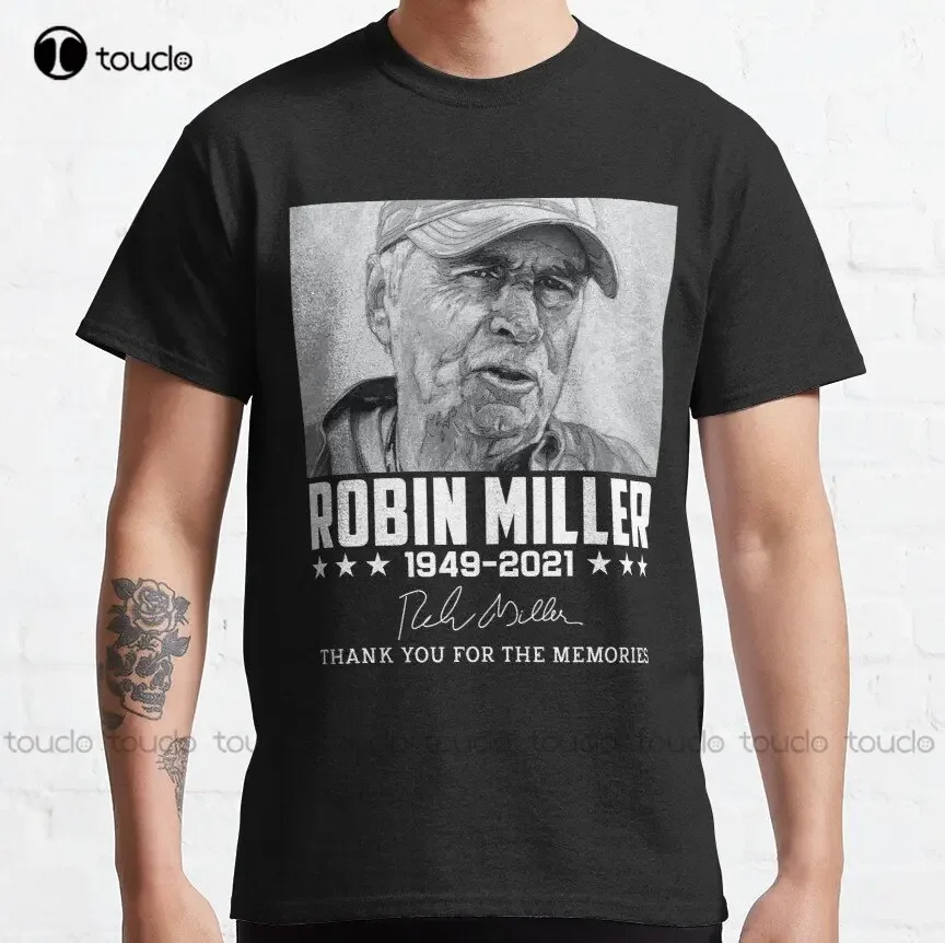 Rip Robin Miller Signature Vintage Retro 80S 90S Thank You For The Memories Classic T-Shirt Xs-5Xl Custom Gift Make Your Design