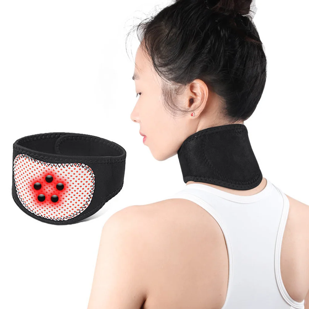 2 Pcs Sports Magnet Neck Guard Band Protector for Adults Unisex Arm Protective Self-heating