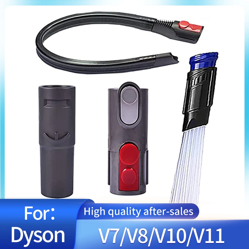 

Гибкий инструмент для очистки углов и зазоров, для Dyson V7 V8 V10 V11, с быстроразъемным адаптером