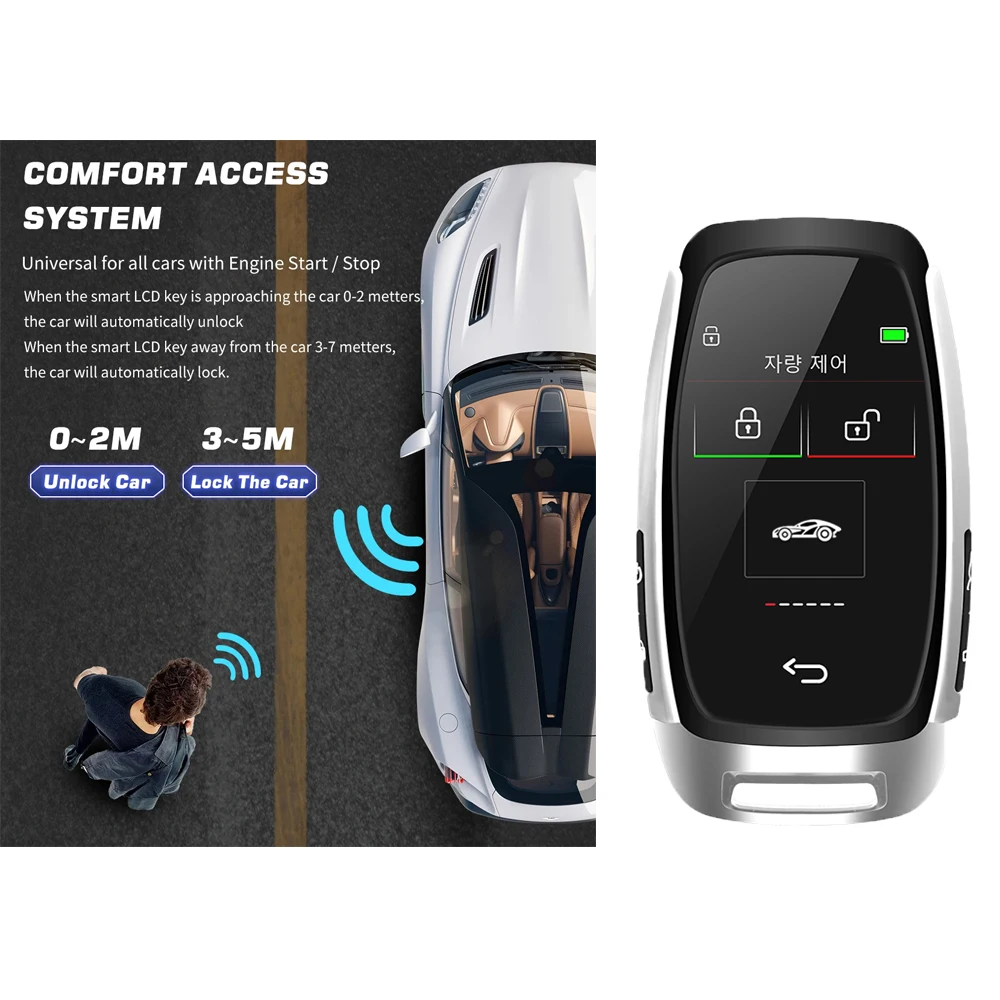 CF920 LCD Display Smart Remote Car Key For BMW Mercedes Benz Audi Kia Hyundai Land Rover Lexus Fiat Honda Toyota OBD Keyless Go