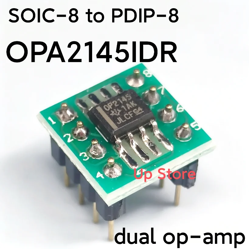 OPA2145ID OPA2145IDR Dual Op-Amp,Weld the finished product and convert it into straight insertion PDIP-8