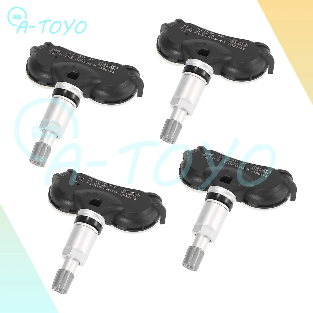 

4 шт. для Toyota Highlander Rav4 датчик давления в шинах 42607-0C091 426070C091 42607-0C101 426070C101