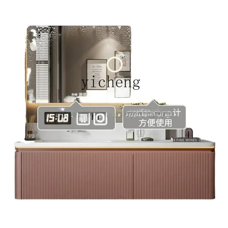 ys-13 Light Luxury Bathroom Cabinet Washstand Bathroom Washbasin Cabinet Sink Combination