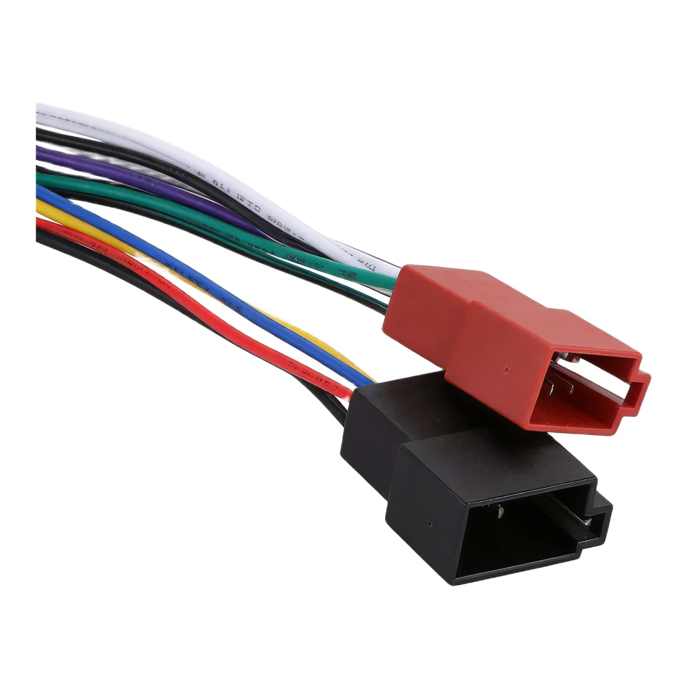 For ISO Adapter Cable 20pin with DIN Connector for Car Stereo Power Connection Supporting a Wide Range of Vehicle Audio Systems