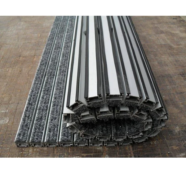 Commercial Recessed Dust Proof Control Roll Up Entryway Entrance Mat for Flooring