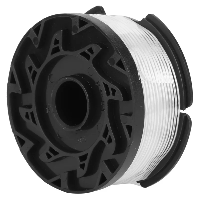6Pcs Lawn Mower Spool With Cover Replacement Accessories Parts Fit For BLACkDECKER AF100