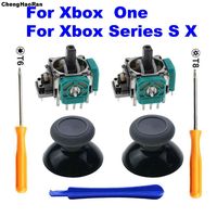 2 PCS 3D Analog Joystick Stick Sensor Module Potentiometers & ThumbStick for Microsoft XBox One S X Series Controller