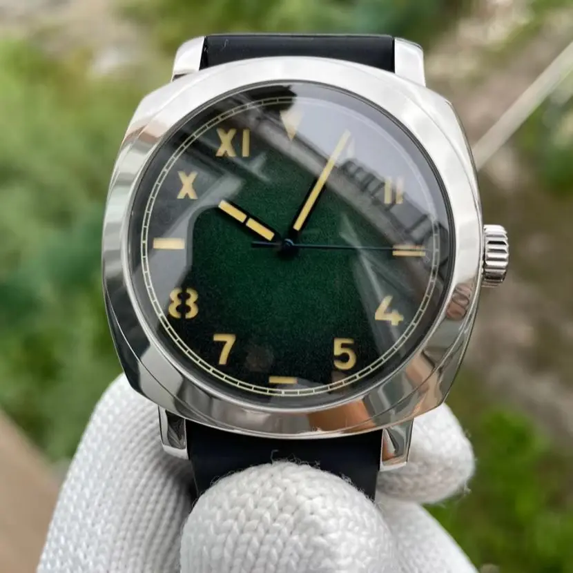 STEELDIVE Men Automatic Watch 42mm Mechanical Wristwatch Diver 20Bar Waterproof C3 Luminous Sapphire Mirror NH35 California Dial