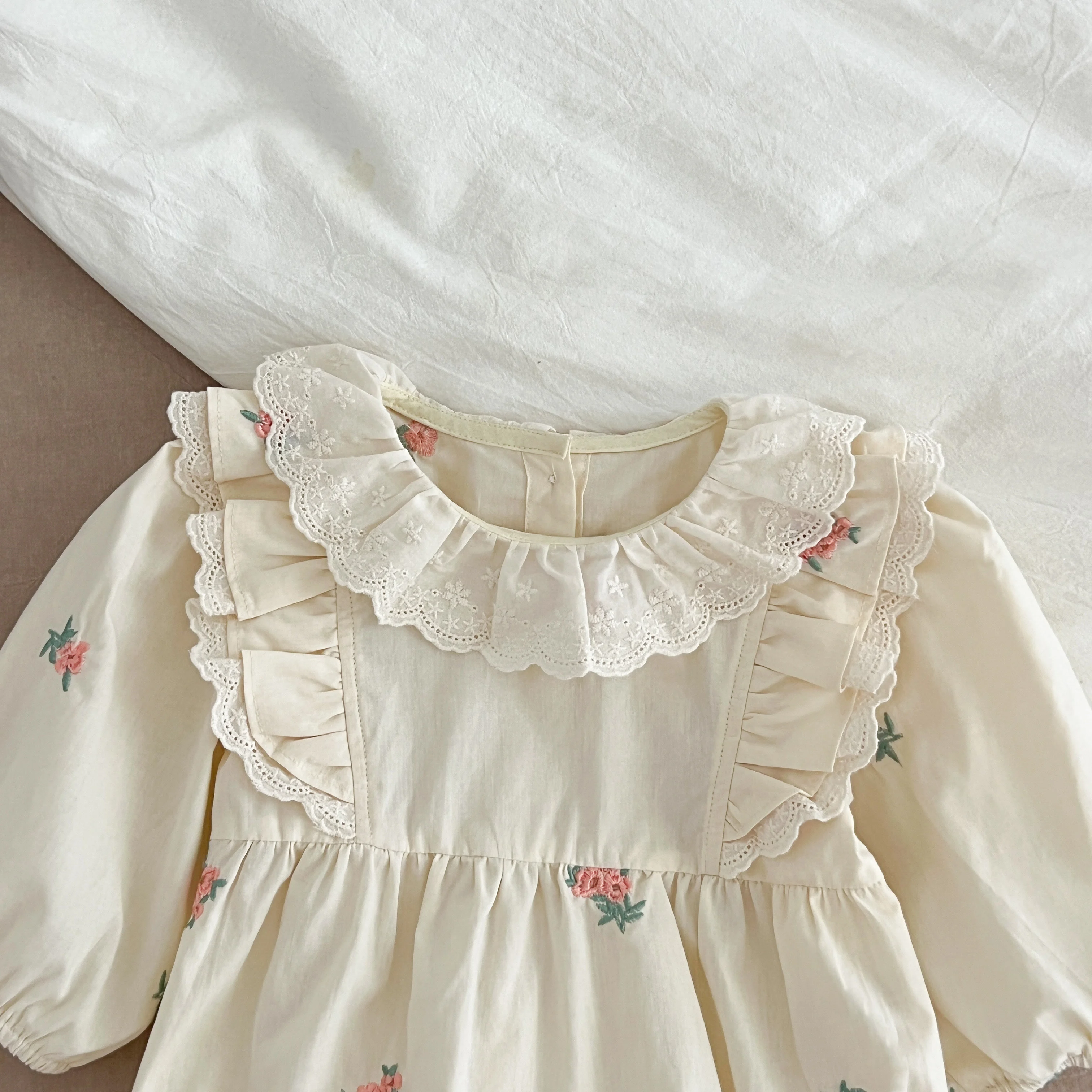 Neue Weihnachten Kleinkind Baby Mädchen Strampler Lange Ärmel Grid Strampler Herbst Neugeborenen 0-24M Spleißen Infant Baby mädchen Rot Overall – Detail 40