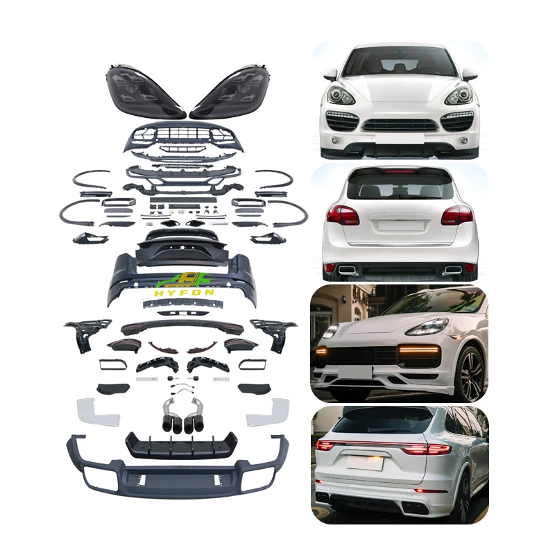 

For Porsche Cayenne 958 958.1 958.2 2011-2017 Upgrade 2022 9Y0 Style Body Kits Throughout LED Tail Lights Plug and Play