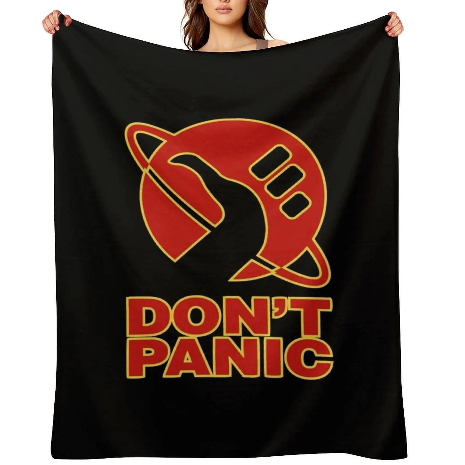 

Don't Panic Throw Blanket Luxury St Stuffeds Giant Sofa Blankets