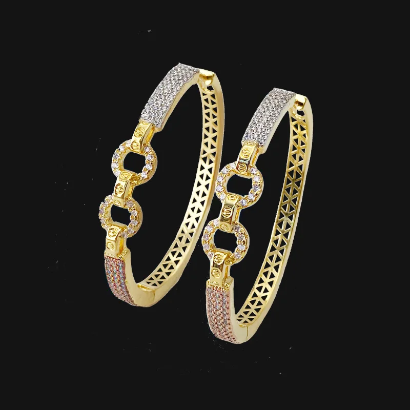 

Vanifin Simpleness Copper Micro Plated Circle Big Ear Loops For Women Romantic Wedding Party Earrings Bridal Daily Fashion Jewe