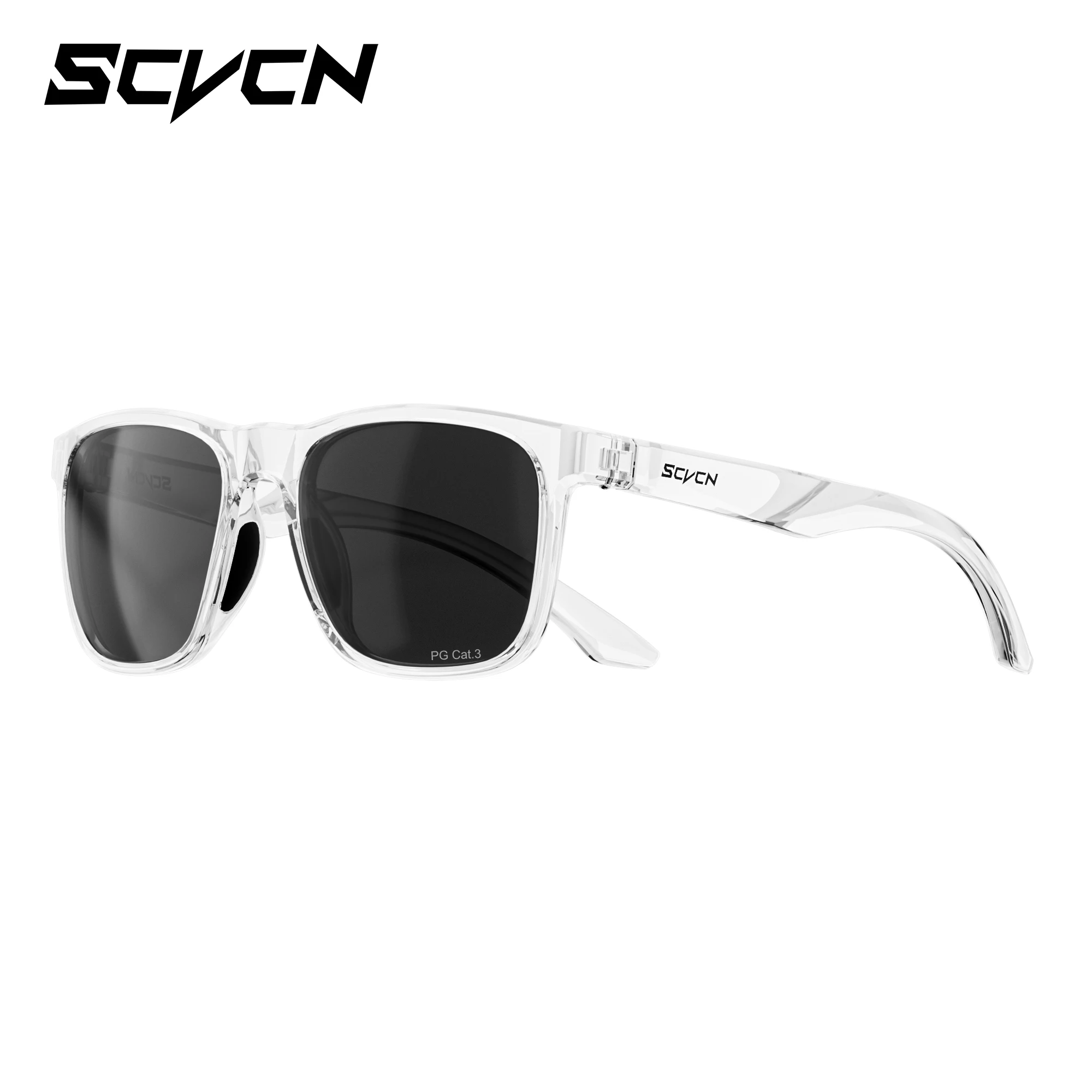 SCVCN Polarisierte Wanderbrille Angelbrille Fahrradbrille Modische UV400 Fahrradbrille für Herren MTB Sport Fahrradbrille Outdoor