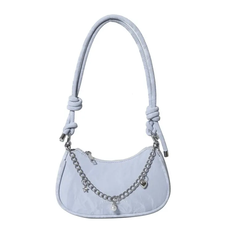 

2025 женская сумка через плечо из искусственной кожи, минималистичная однотонная сумка через плечо для повседневного офиса, путешествий, повседневного использования, сумка