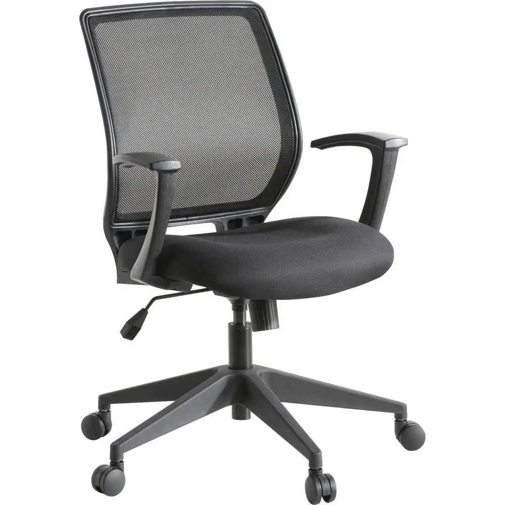 Mid-Back Executive Office Chair Ergonomic Mesh Back Padded Seat Adjustable Height Swivel Computer Desk Task Chair, Customized