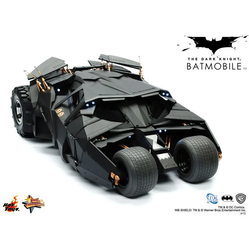 

In Stock HOTTOYS MMS596 BATMOBILE Batman Begins Movie Model Collection Art Toy Gift