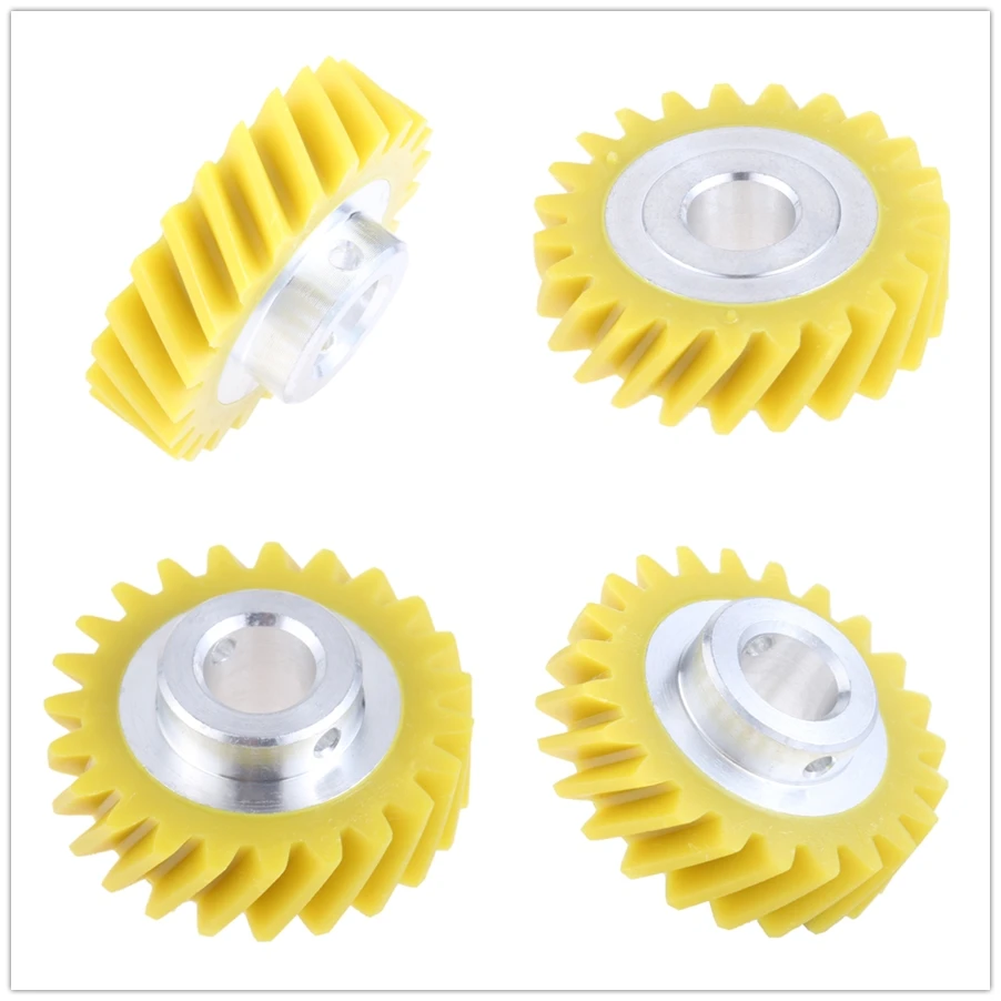 Juego de 4 piezas W10112253, pieza de engranaje de transmisión de tornillo sin fin para batidoras Whirlpool KitchenAid Kenmore, reemplaza 4162897 AP4295669 4169830 AH1491159