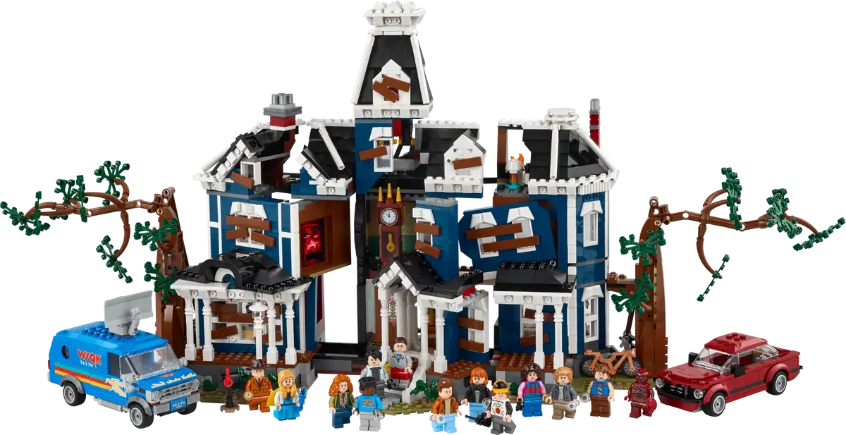 

Hot Tosy 2026 New In Stock 2593Pcs Things The Creel House Blocks Brick Kit Compatible 11370 for Kids Birthday Toys Gifts