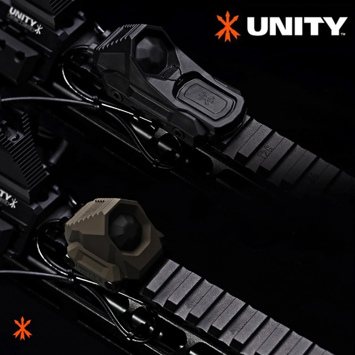 UNITY AXON Switch – lampe de poche tactique Picatinny 20mm, interrupteur à pression à double fonction à distance pour PEQ NGAL M300 M600