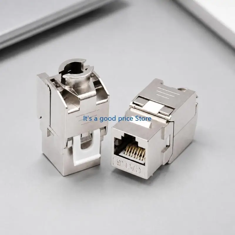 RJ45 Female Coupler Module for Ethernet Wall Outlet Cable Wiring