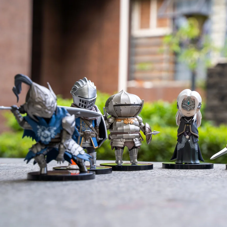 Dark Souls Figure Solaire Siegmeyer Oscar Ornstein Artorias Action Figure Pvc Statue Collection Model Toys for Children Gift Toy